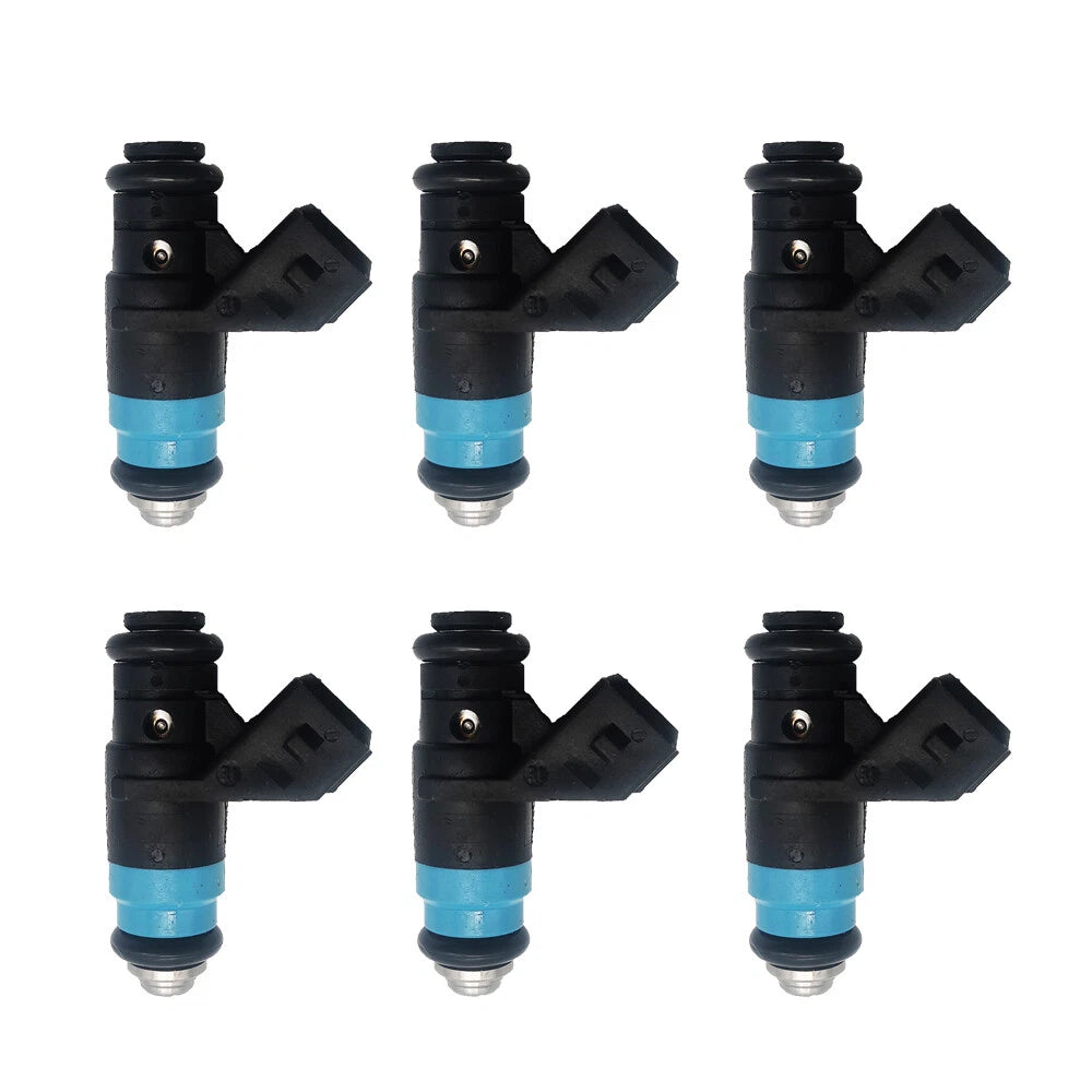 Set of 6 Fuel Injectors 842915T01 for Mercury Outboard 350HP (2005–2023)