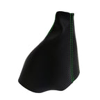 Automatic Shift Boot for Hummer H3 (2005–2010) Carbon Fiber Green Stitch