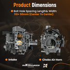 2BBL Electric Carburetor for Nissan Patrol GQ Y60 (1988–1995)