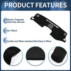 Dashboard Cover Mat for Lexus NX (2014–2021) Black