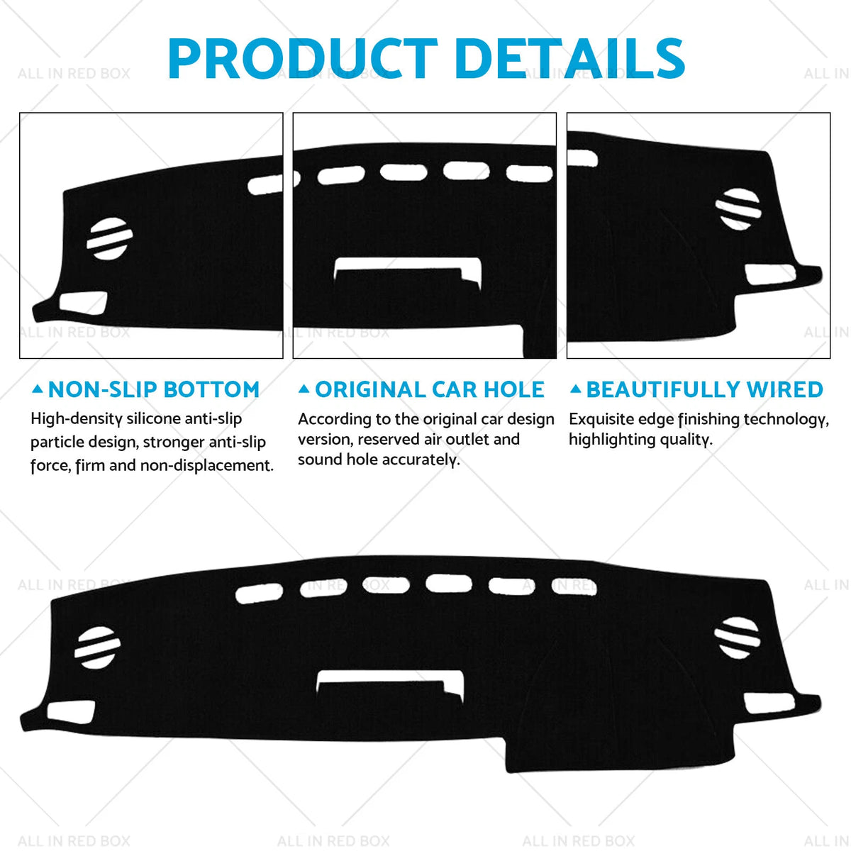 Non-Slip Dash Mat for Toyota RAV4 (2013–2018)