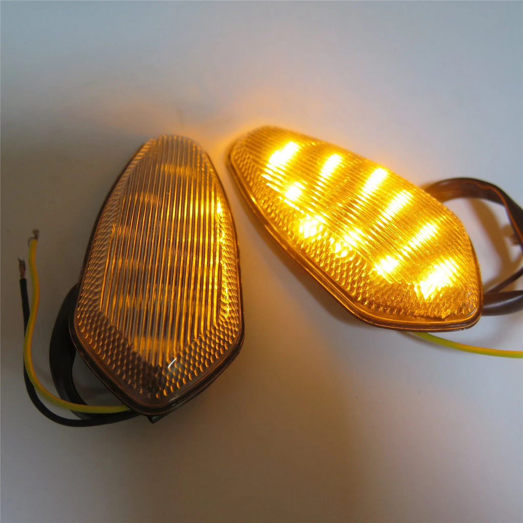 LED Turn Signal Indicator Mirror Block Base Plate for Yamaha YZF R6 (2003–2006)