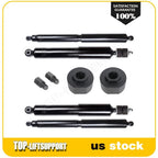 Set of 4 Front Leveling Kit & Struts for Ford F-250 F-350 Super Duty