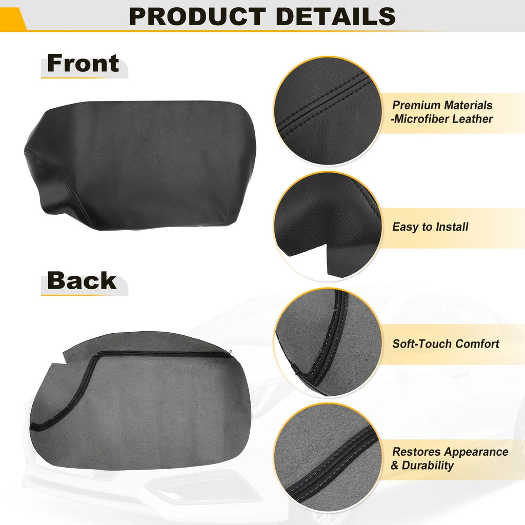 Center Console Lid Armrest Cover for Dodge Challenger (2015–2020)