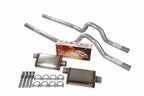 Dual Exhaust Kit 2.5" for Ford F-Series (1962–1966) Cherry Bomb Salute Rear Exit