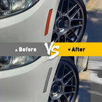 Clear Side Bumper Marker Light Reflector for BMW F30 3 Series (2012-2015)
