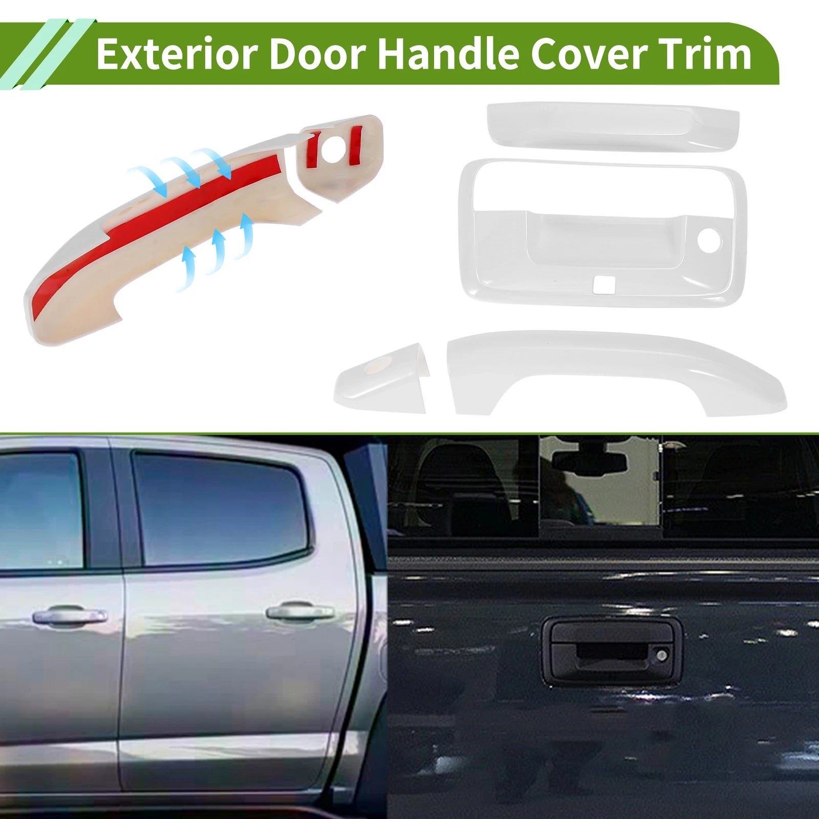 Exterior Door Handle Cover Trim for Chevrolet Colorado (2015–2023)