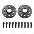 2X 15mm Hubcentric Wheel Spacers 5x112 for VW Golf GTI R R32 (MK4-MK7)