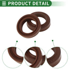 Set of 5 Oil Seal Rotary Shaft Seal FKM Rubber 15x21x4.5mm