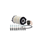 Wix Engine Oil Filter & Denso 8 Spark Plugs for A6 Quattro Q7 Touareg (2005–2010)