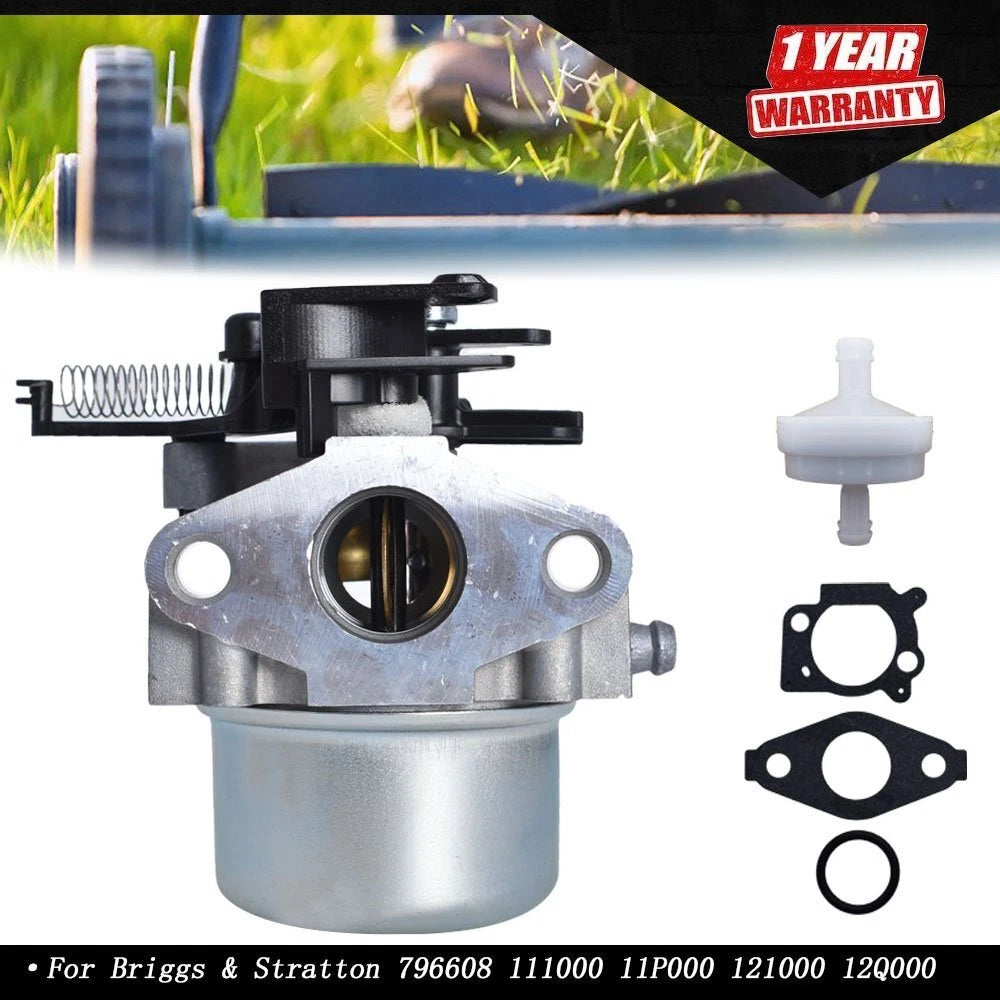 Carburetor for Briggs & Stratton Engines (111000–121000)