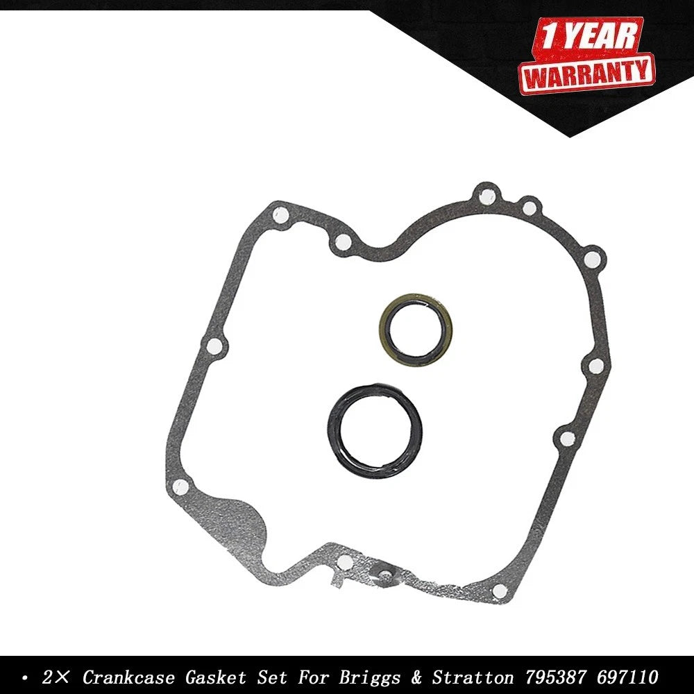Crankcase Gasket & Oil Seal Combo Set for Briggs & Stratton