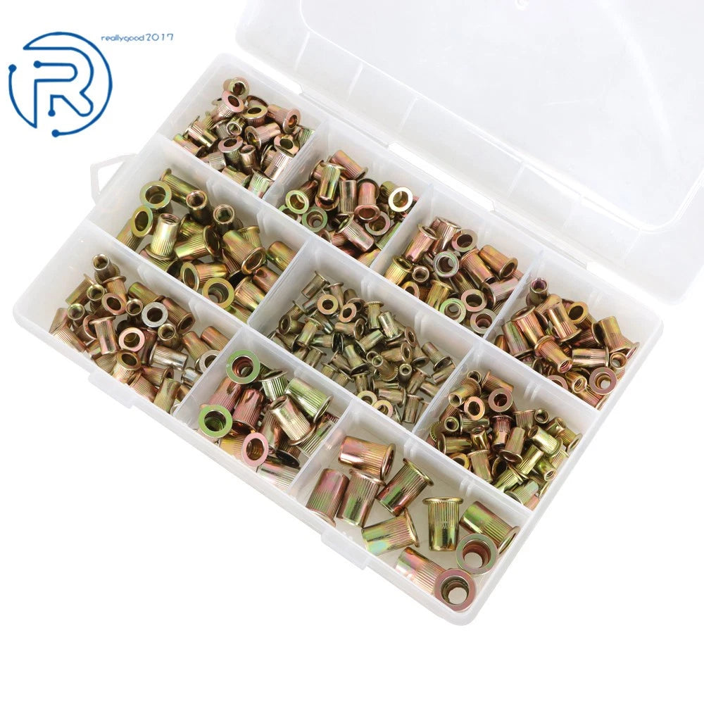 Rivet Nut Kit for Metric Applications (300 Pack)