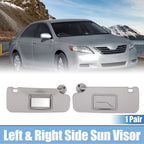 Pair Sun Visors for Chevy Sonic (2012–2016) Left Right Side W/O Sunroof Light