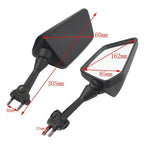 Rearview Side Mirrors for Kawasaki Ninja 250R EX250 (2008-2013)