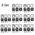 Set of 8 Carburetor Gasket Kit for McCulloch SP40 PM 310 320 330 (No Years)