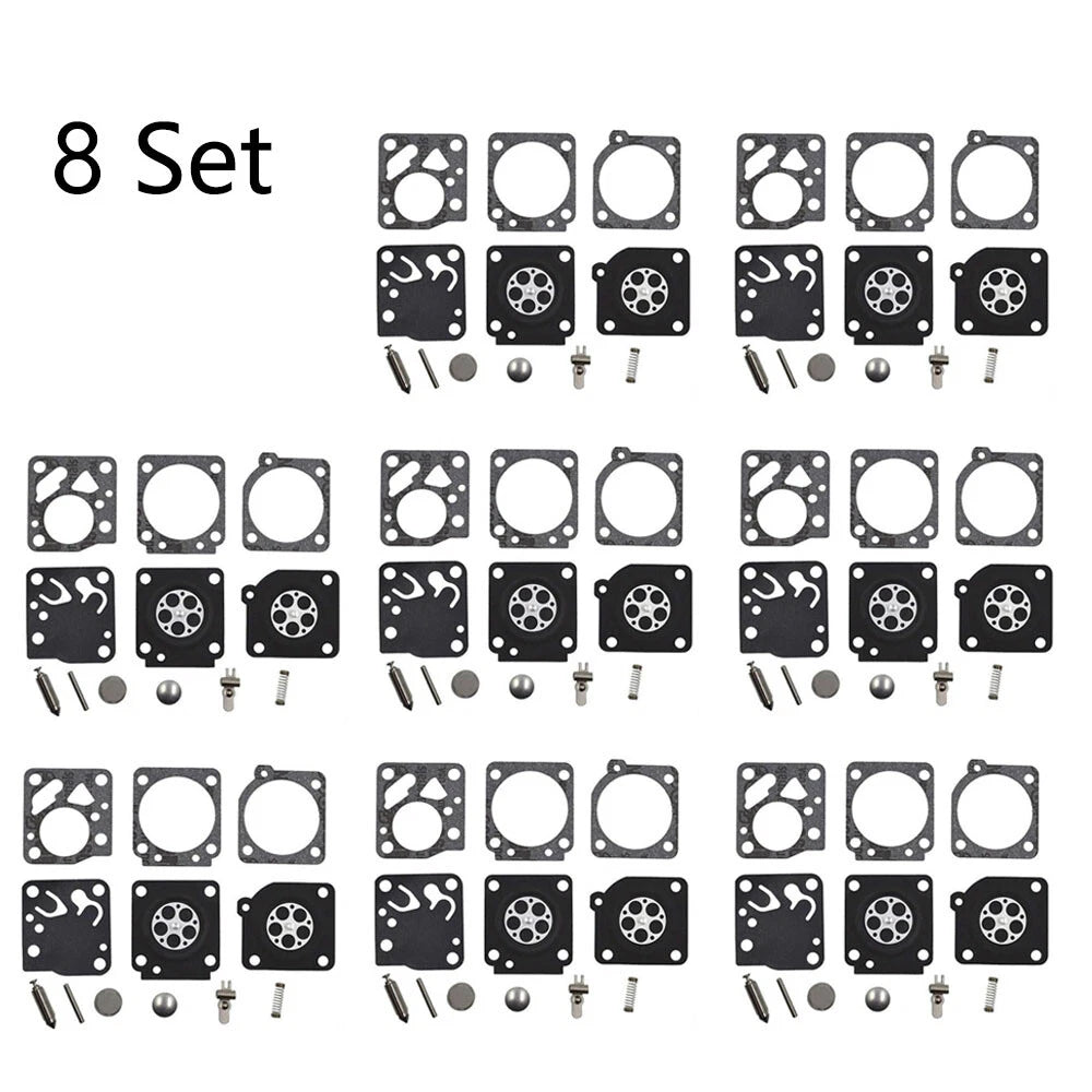 Set of 8 Carburetor Gasket Kit for McCulloch SP40 PM 310 320 330 (No Years)