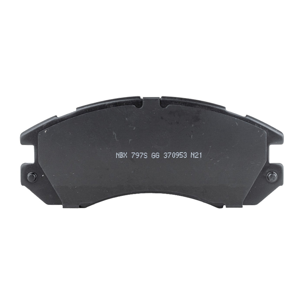Set of 4 Ceramic Brake Pads for Subaru Legacy (1990–1996)