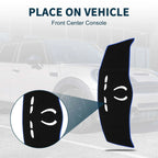 Dash Cover Mat for BMW Mini Cooper (MINI) Black Blue (2014-2024)