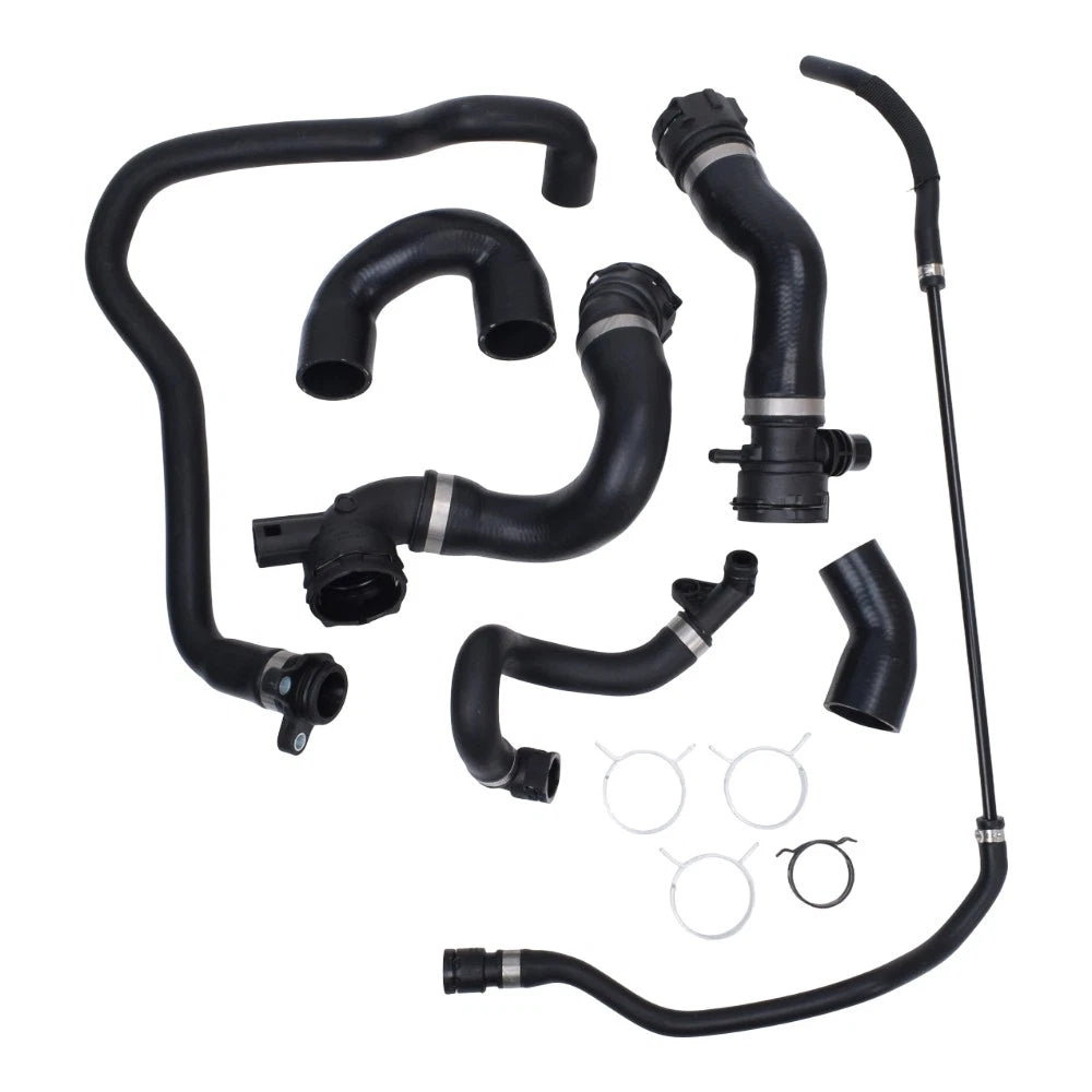 7 Hoses Radiator Coolant Pipe Kit for BMW E90 128i 328i (2007–2011)