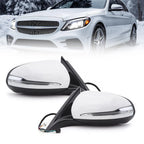 1 Pair Side Door Mirror for Mercedes Benz W213 E-Class E300 (2016–2021)
