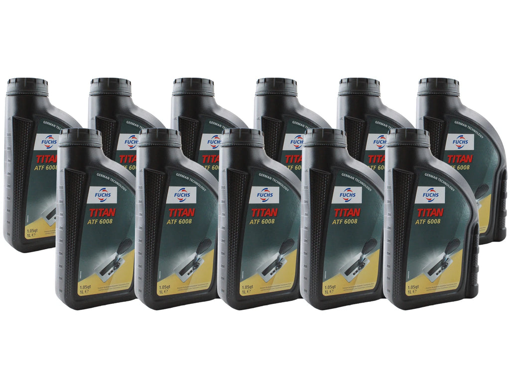 Fuchs 11L TITAN ATF 6008 Transmission Fluid Lifeguard 8 Green (11 x 1L)