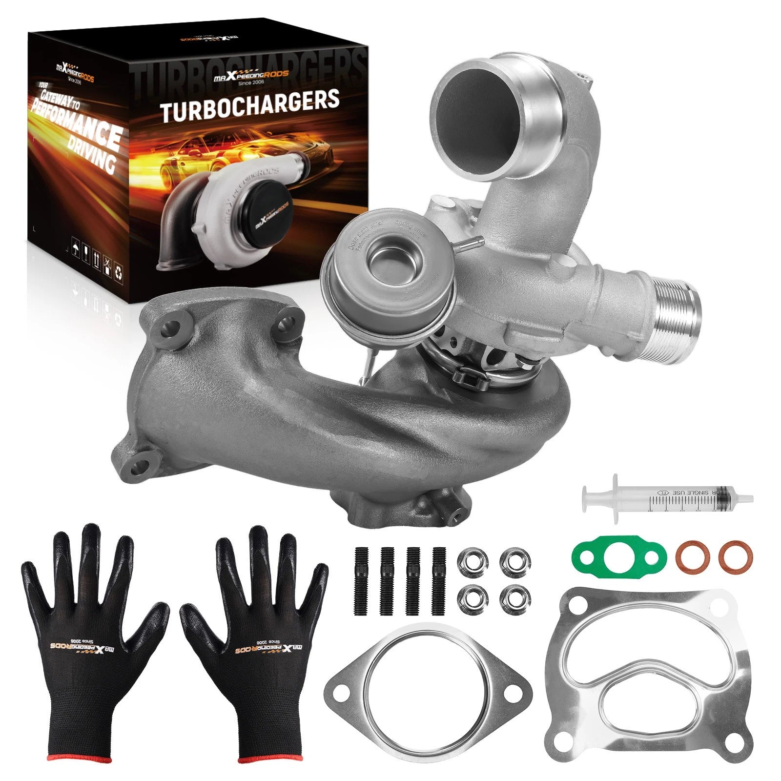 Turbo Kit for Lincoln MKZ MKC 2.0L EcoBoost (2017–2020) 5303-970-0416 F2GZ-6K682-C