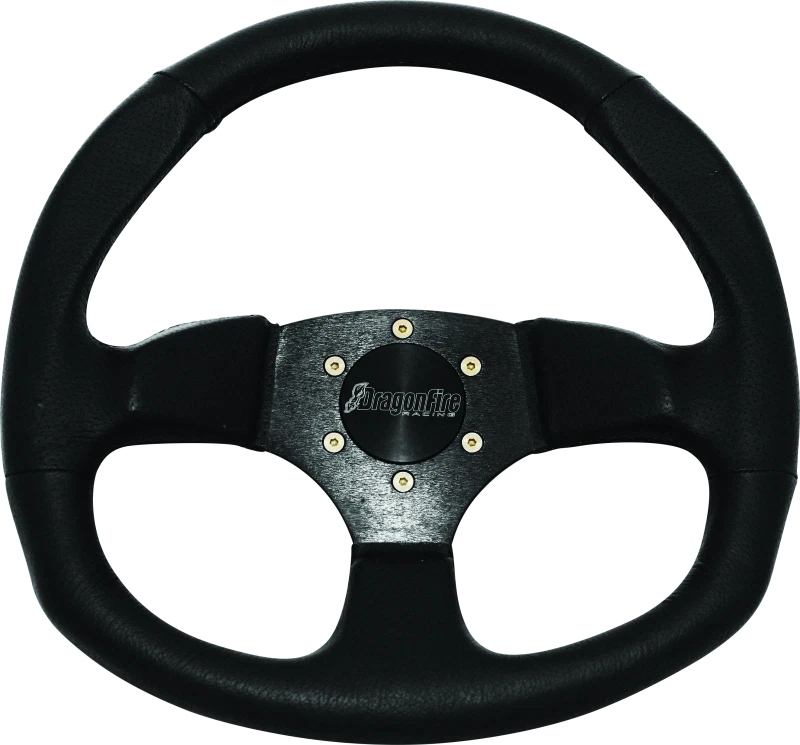 D-Shaped Steering Wheel for DragonFire Racing (0in Offset)