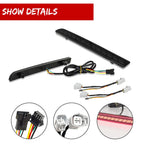 Smoke Red LED Rear Bumper Fog Brake Signal Light for Toyota Sienna (2021–2026)