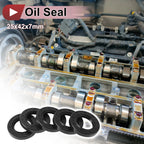 Set of 5 Rotary Shaft Oil Seals for Various Models (25x42x7mm)