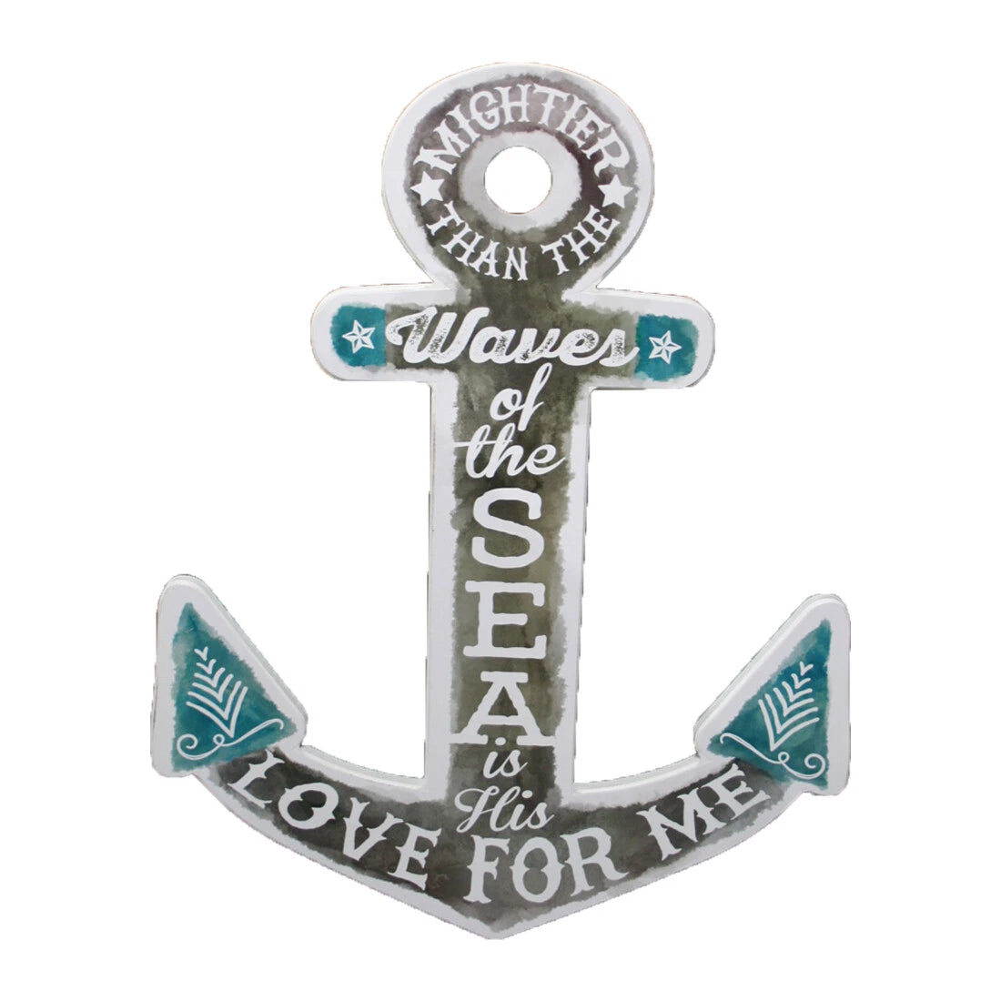 Anchor Wall Plaque Home Decor 24" x 18"