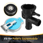 Remote Coolant Filler & Fill Cap for Polaris Classic 500 Indy XC XCR 440 600 700 (1996–2001)