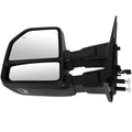 Set of 2 Power Heated Puddle Light Turn Signal Tow Mirrors for Ford F-150 (2004–2014)