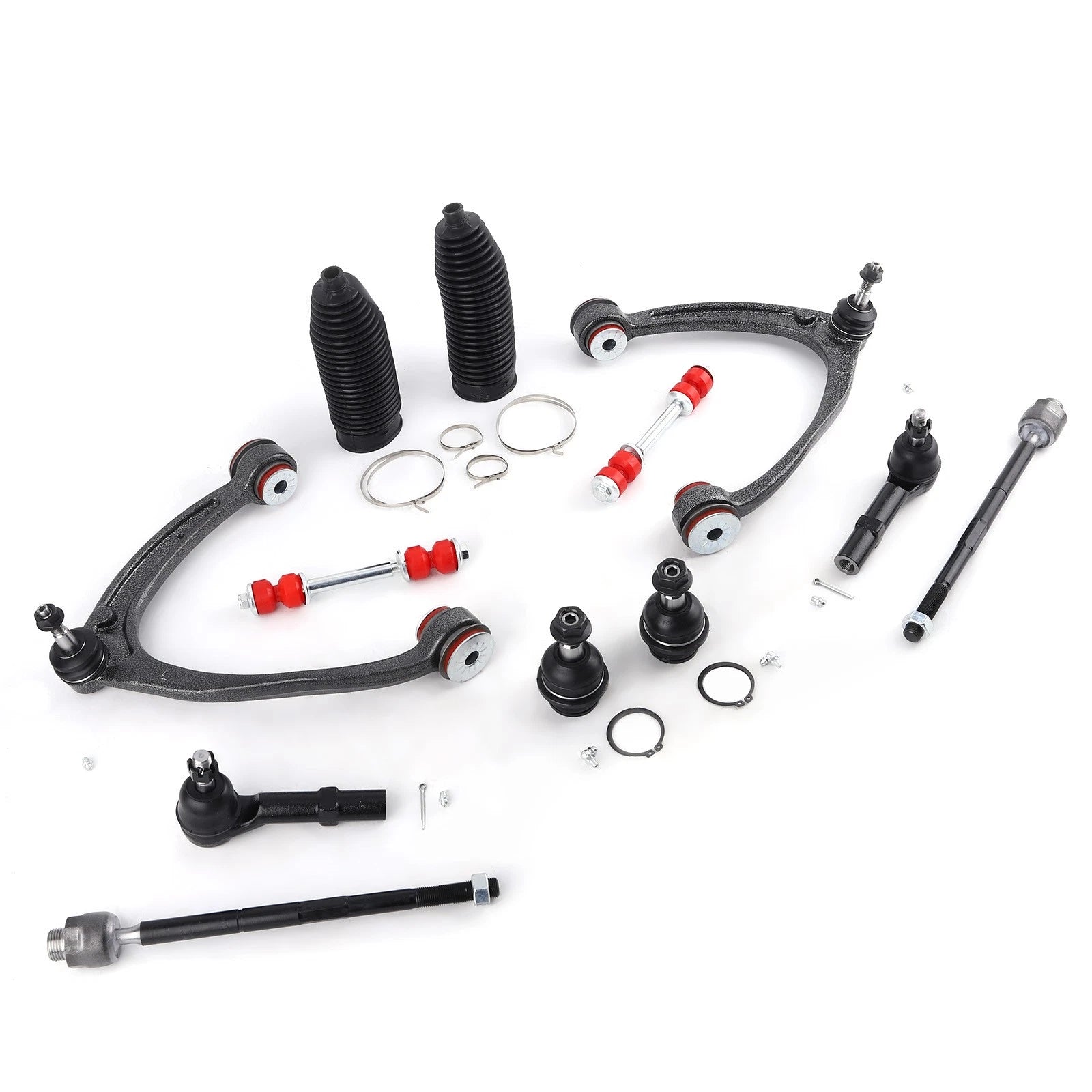 12x Front Upper Control Arms w/Poly Bushing for GMC Sierra 1500 (2007–2013)