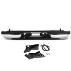 Steel Rear Step Bumper Chrome for Chevy Silverado GMC Sierra 1500 2500 (1999–2007)