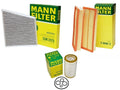 Mann Oil Air Carbon Cabin Filter Kit for Mercedes W211 W219 (2003–2009)