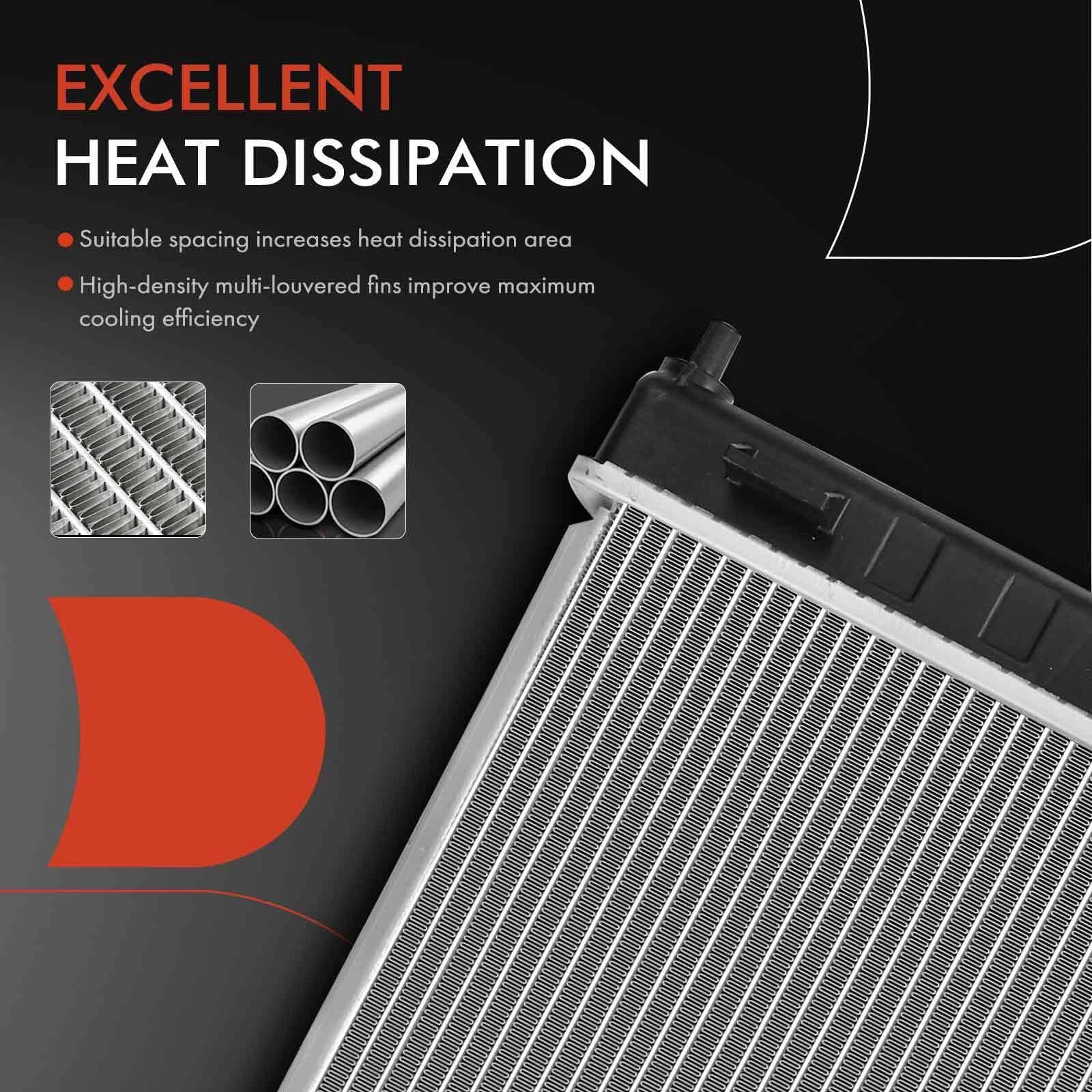 Radiator with Oil Cooler for Nissan Murano (2015–2023)