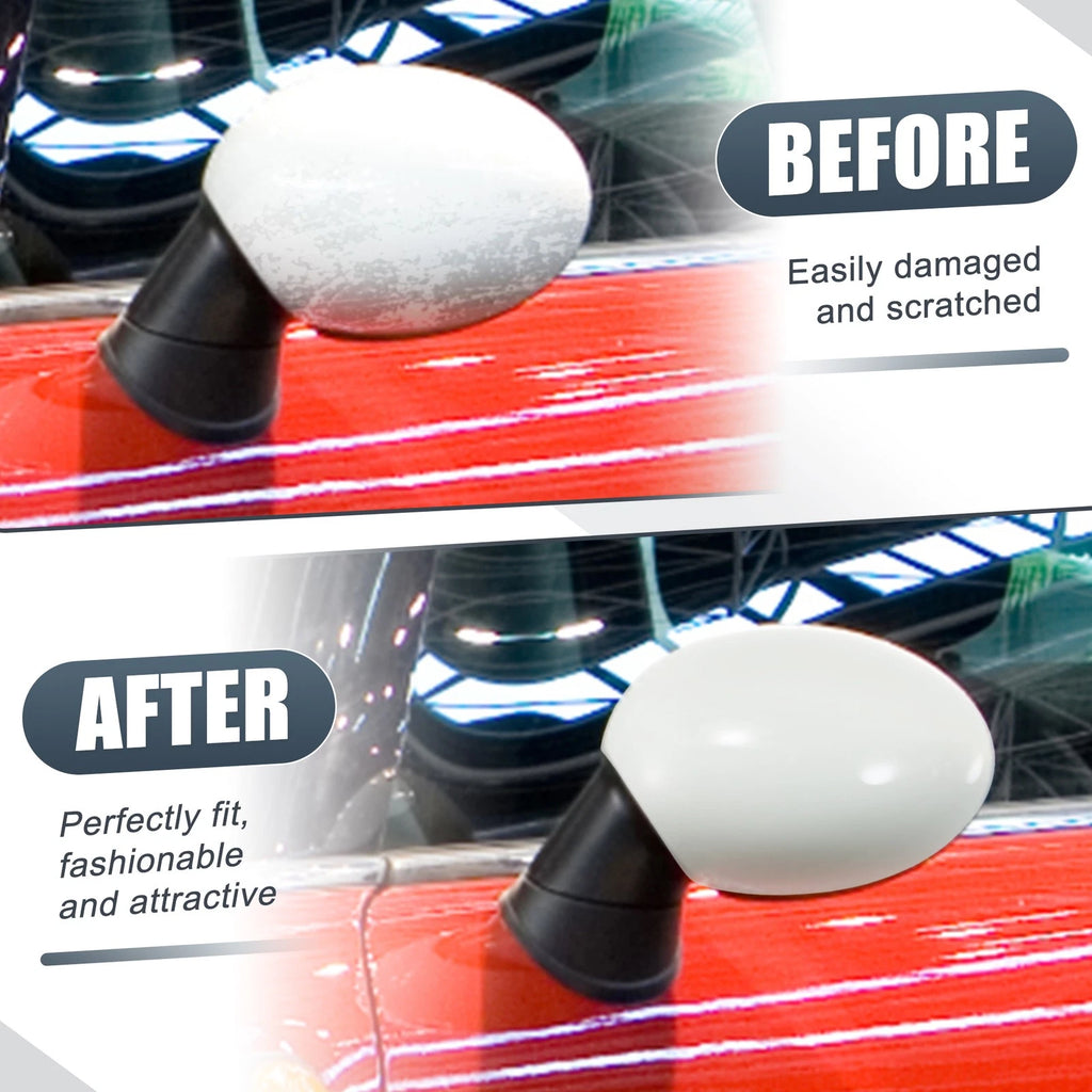 Left Side Mirror Cover Cap for BMW Mini Clubman R55, R57 (2007–2015)