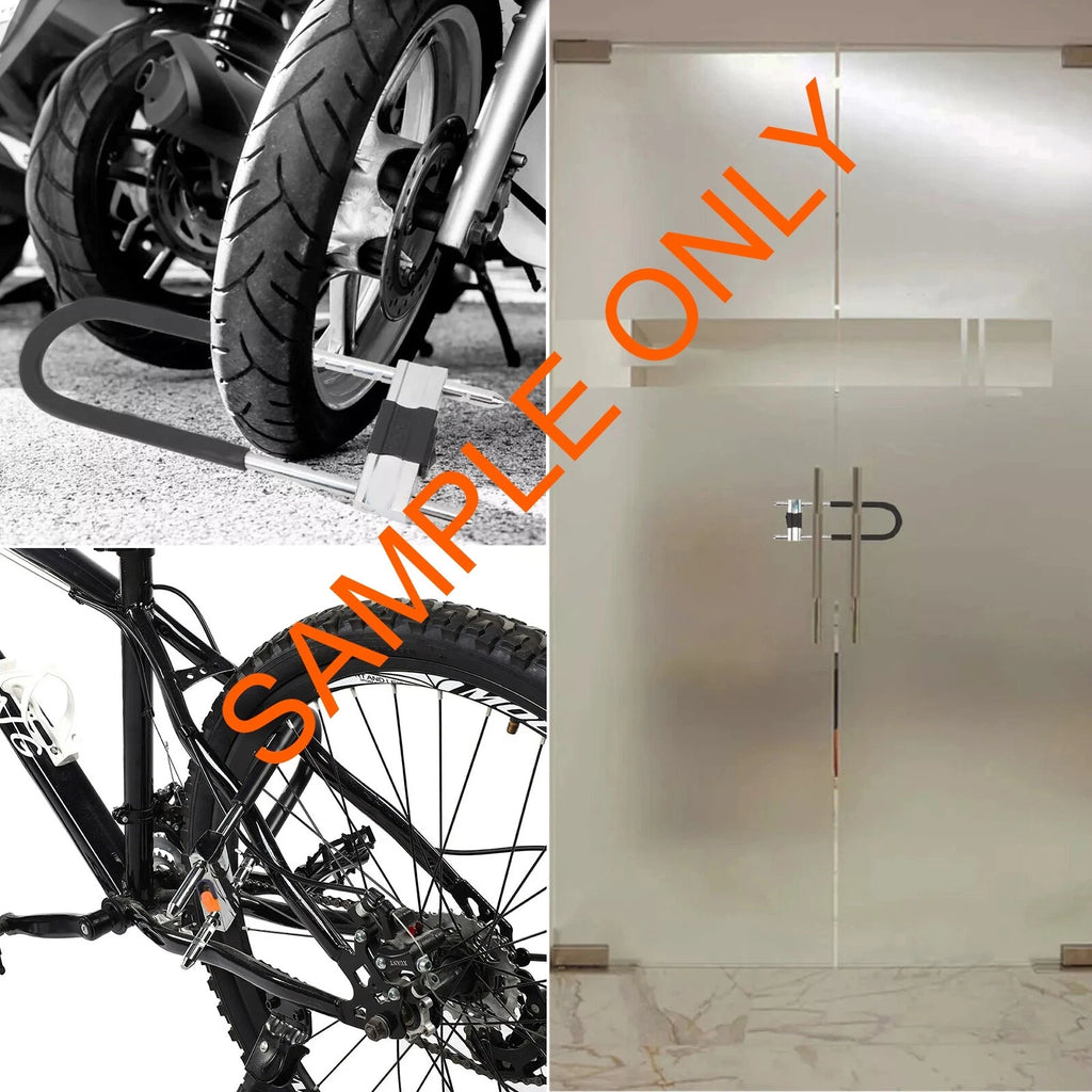 Strong Security U-Lock D-Lock for Motorbike Motorcycle Bicycle Scooter