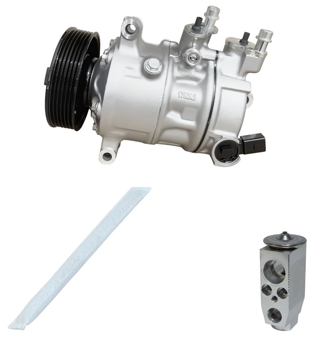 A/C Compressor Kit Replacement for Volkswagen Golf SportWagen 2016-2016