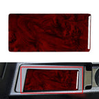 1pc Red Gear Shift Panel Storage Box Cover Trim for BMW 3 Series E36 (1991–1999)