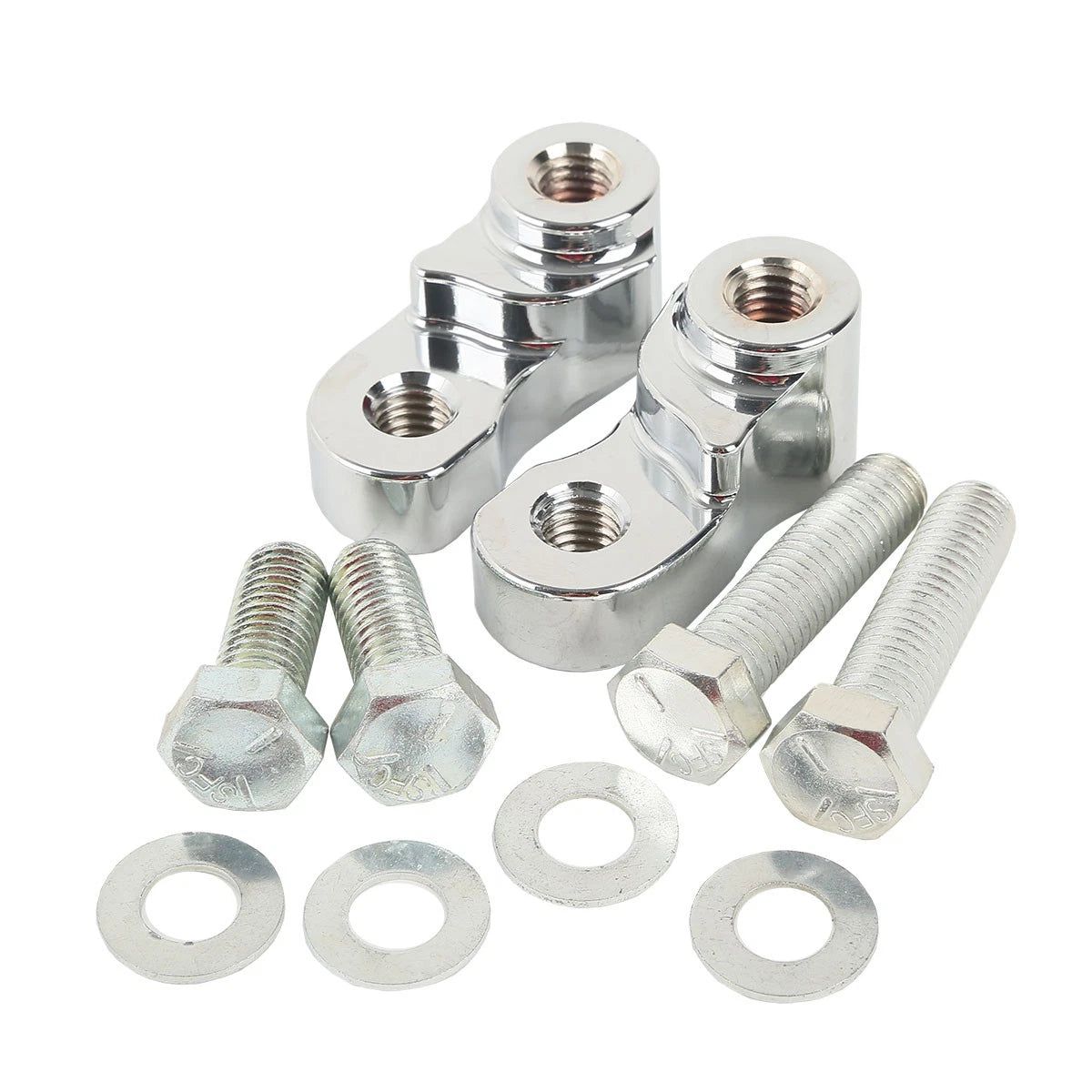 Chrome 1" Rear Lowering Kit for Harley Sportster 883 1200 XL (2005–2017)