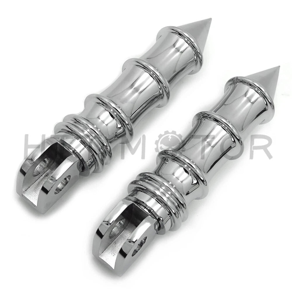 Spike Bamboo Footpegs for Kawasaki ZX-11R (2000–2001) ZX-10R (2004–2016)