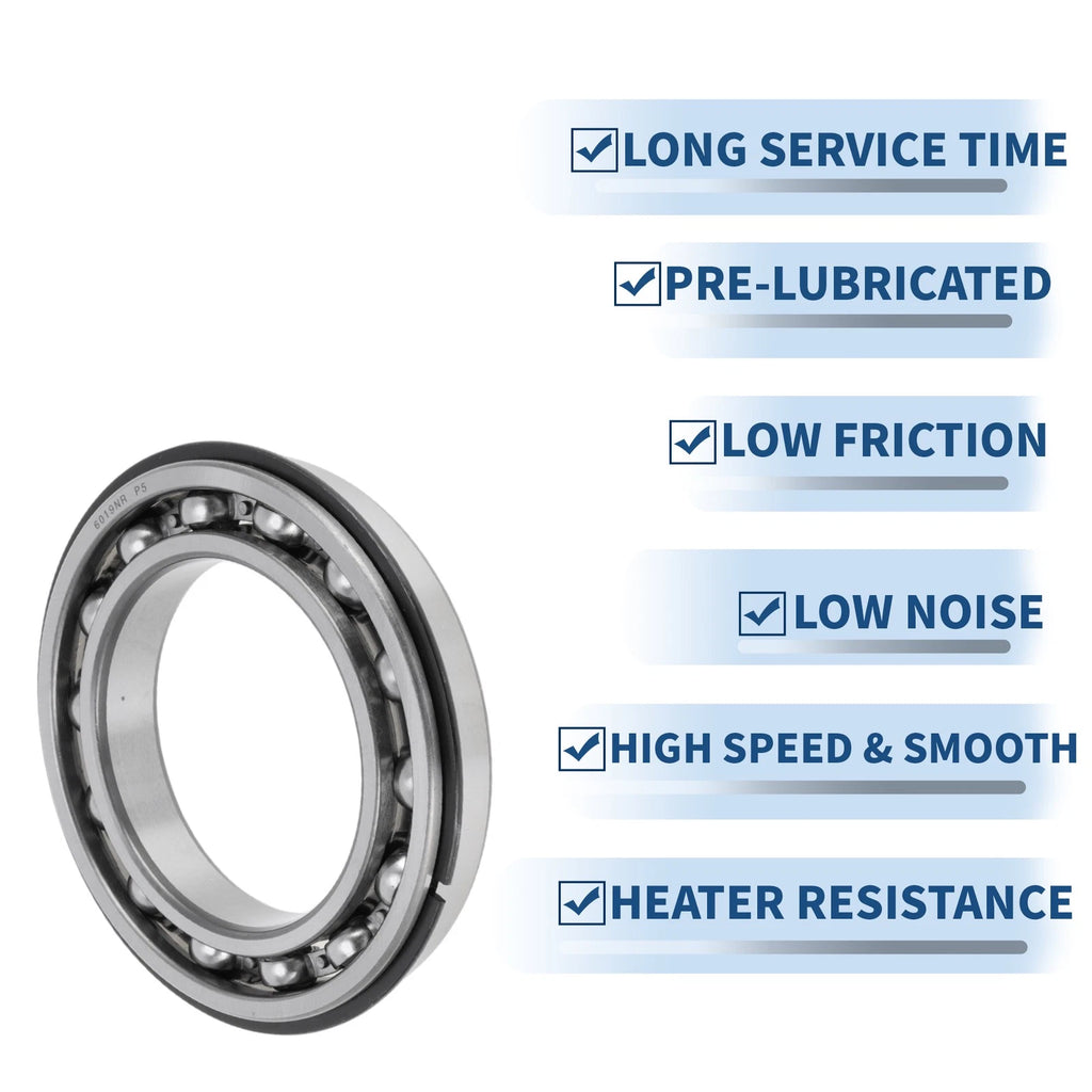 Deep Groove Ball Bearing P5 for Scooter Skateboard Wheel (6019NR)