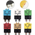 6X Manual Reset Circuit Breaker Set for Trucks & Marine Vehicles