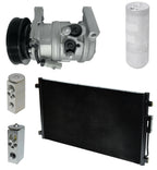 AC Compressor Kit With Condenser Replacement for Dodge Caravan 3.3L (2003)