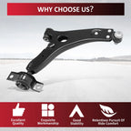 Front Left Lower Control Arm w/ Ball Joints for Ford Focus (2006–2011)