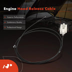 Hood Release Cable with Handle for Toyota Sequoia (2008–2018), Tundra (2007–2013)