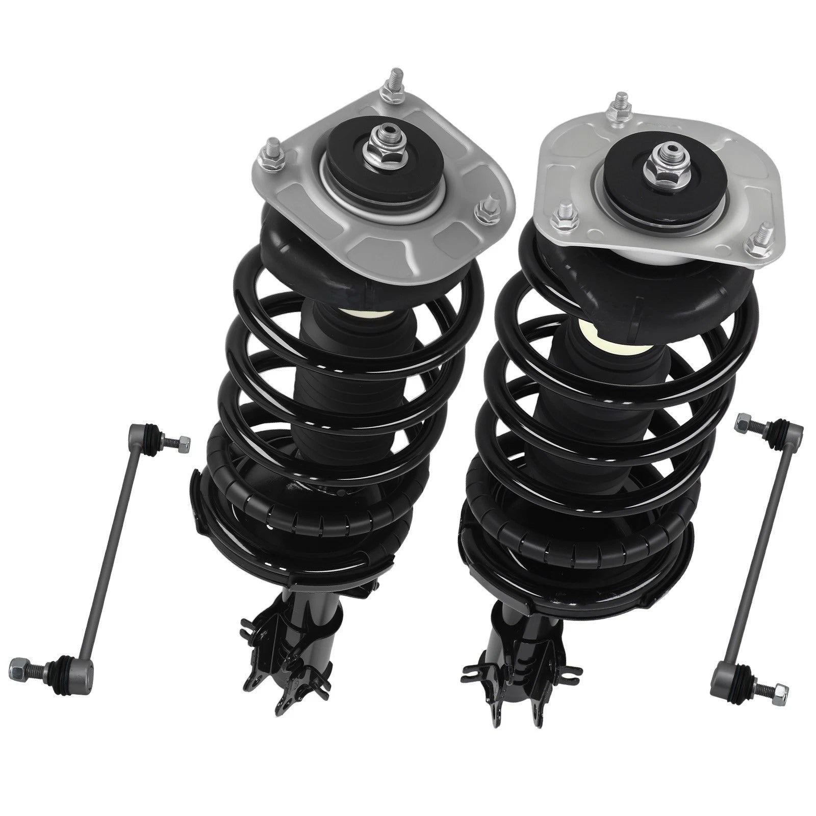 Front Complete Struts and Sway Bar End Links Kit for Volvo XC90 (2003–2014)