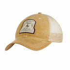 Mack Trucks Legacy Retro Hat with Vintage Bulldog Patch (Tan Mesh Back)